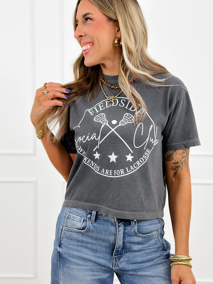 Plus/Reg Short Sleeve "Weekends Are For Lacrosse" Graphic Tee