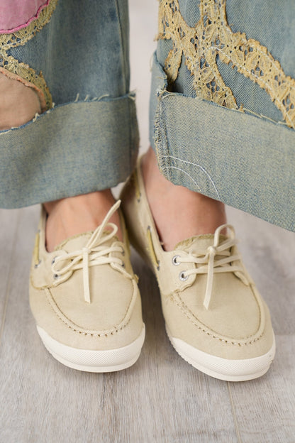 Blowfish Canvas Slip on Boat Shoe