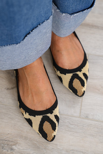 MIA Textured Knit Ballet Flat