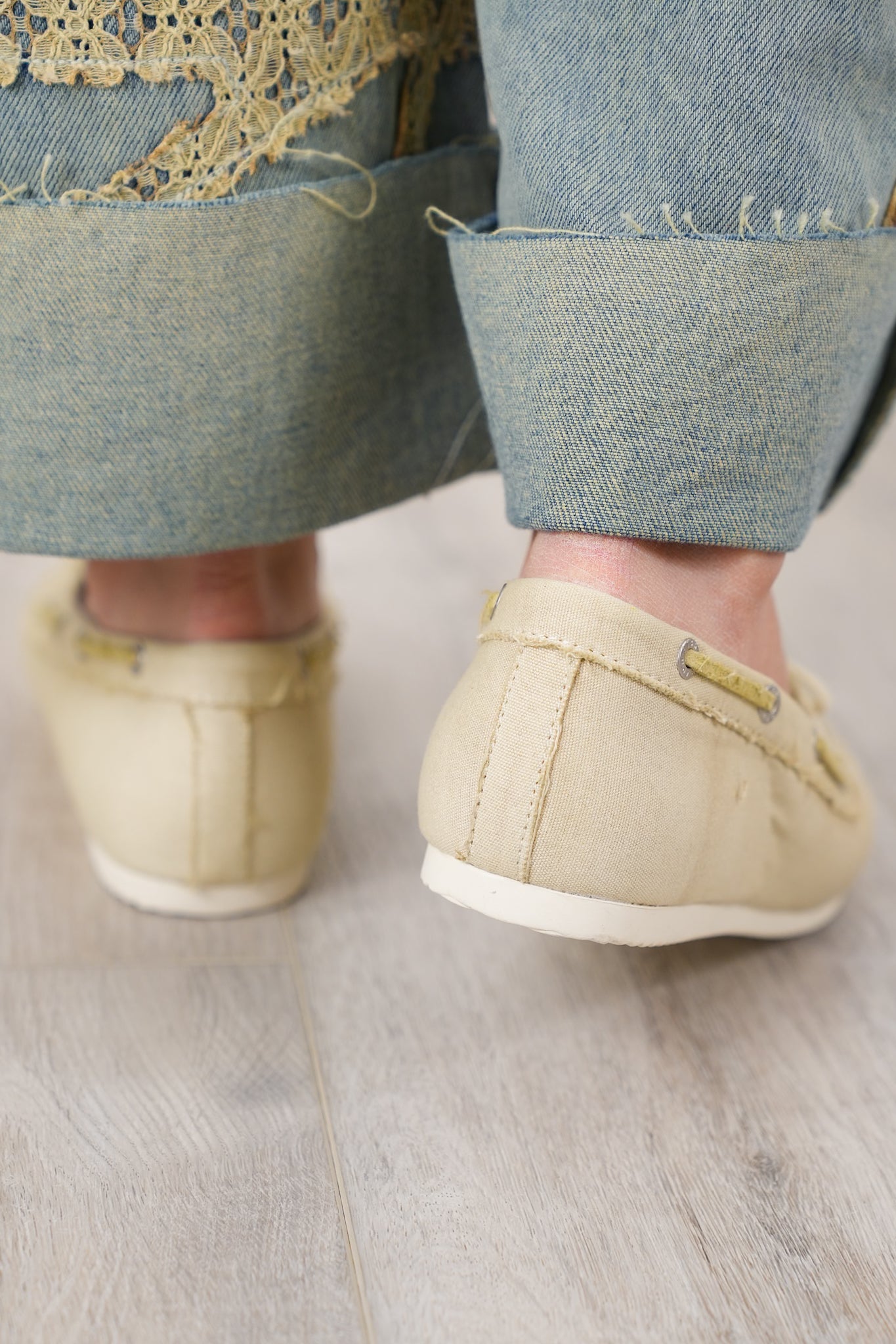 Blowfish Canvas Slip on Boat Shoe