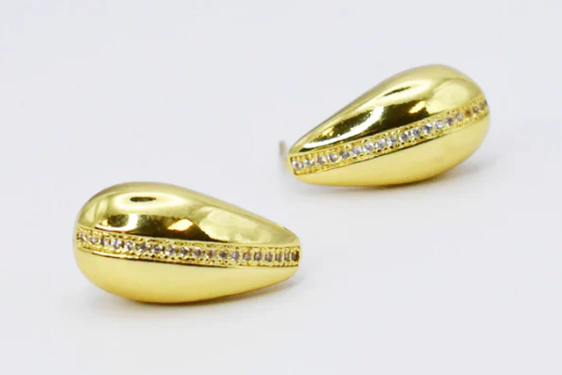 Treasure Jewels "Tear Of Glam" Earrings