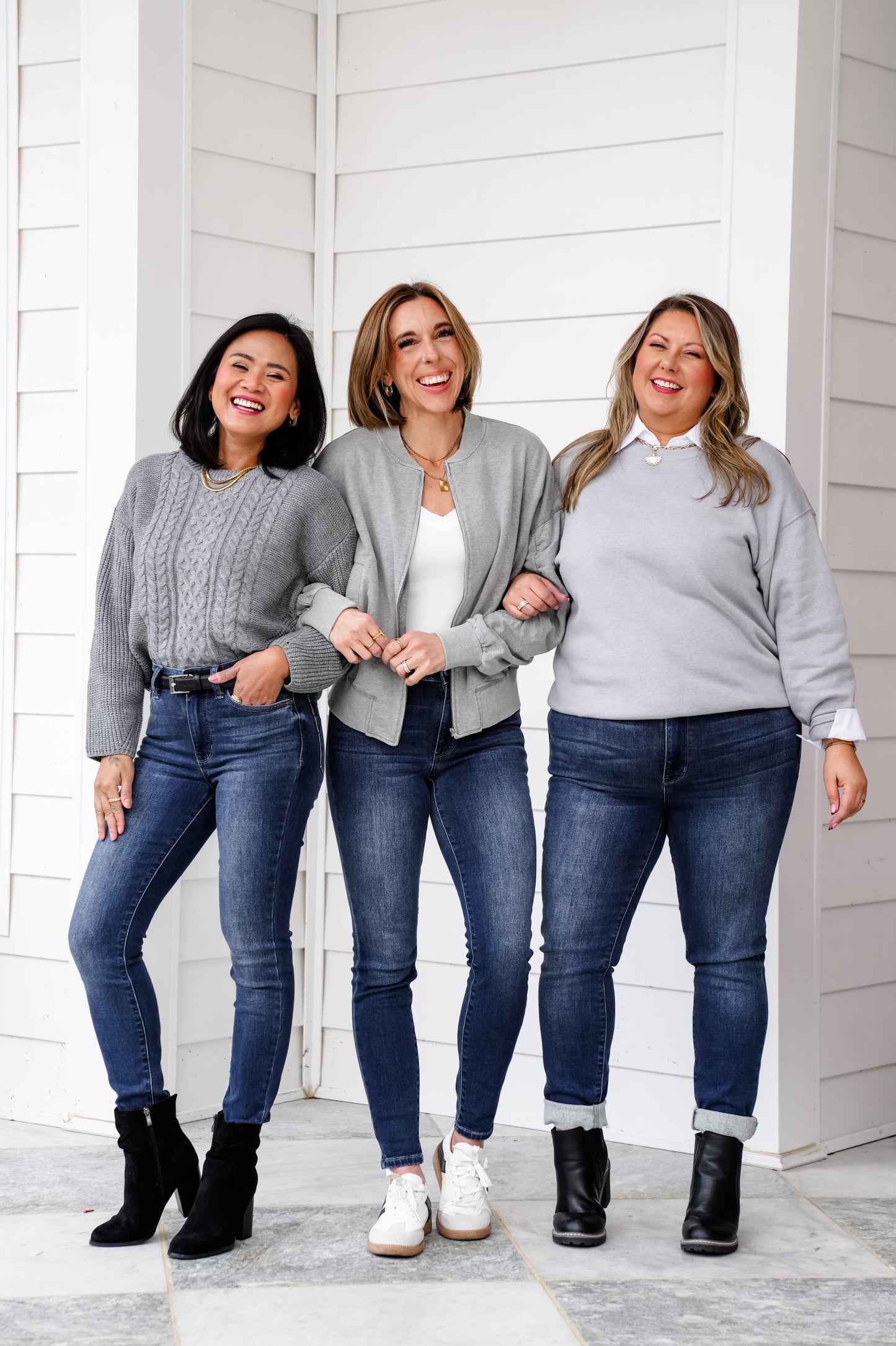 Judy Blue Mid Rise Dark Wash Thermal Skinny Jeans