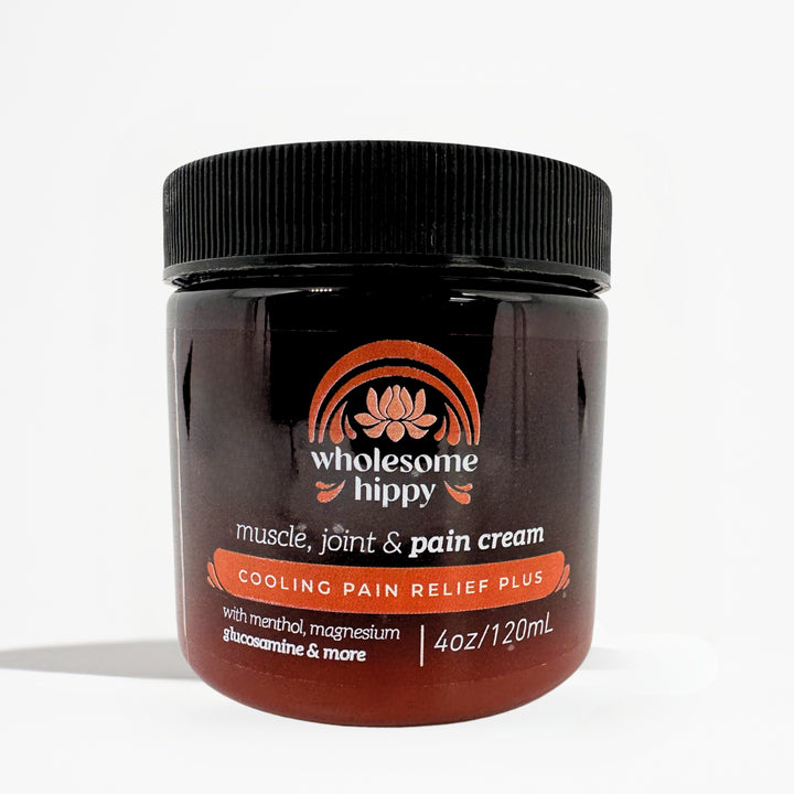 Restocks!  Wholesome Hippy Cooling Pain Relief Plus Cream
