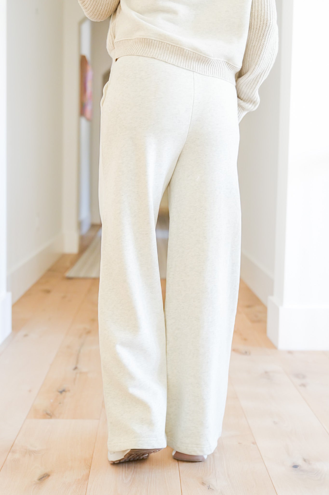 Knit Elastic Waist Sweatpants