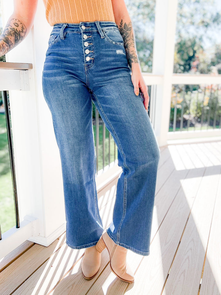 Vervet Main Super High Rise Wide Leg