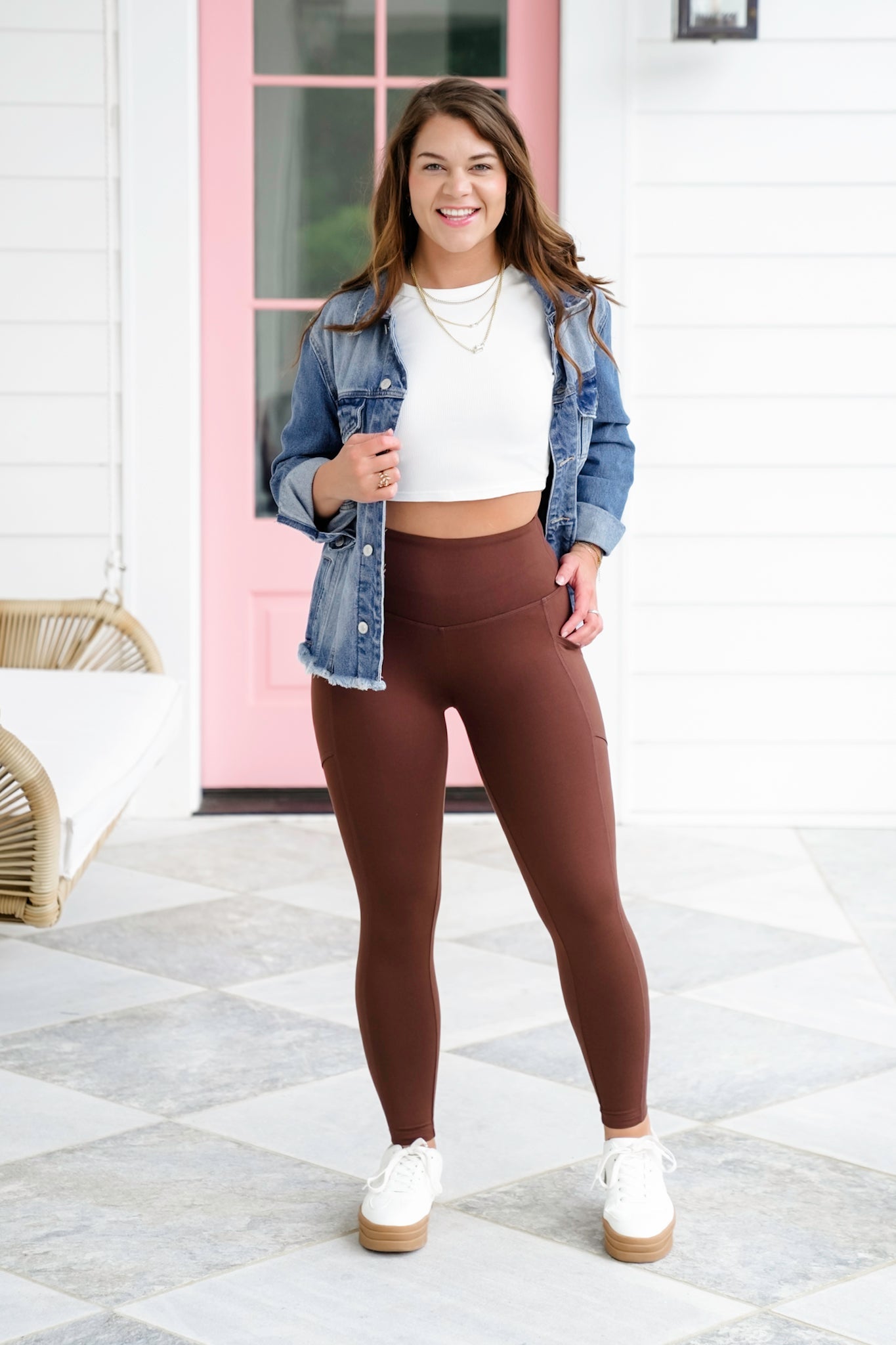 Door Buster! PLUS/REG Zenana Brushed Microfiber Full Length Leggings