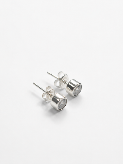 BOHO SOL Sterling Silver Dainty Stud
