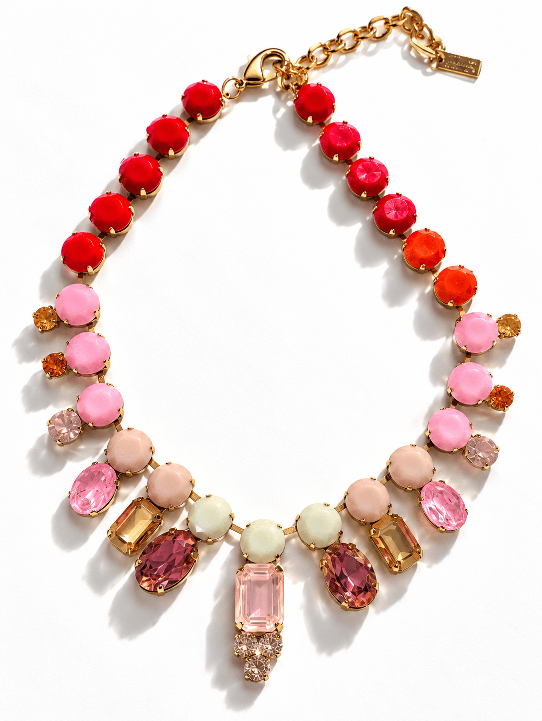 TOVA Rodeo Radella Crystal Necklace - Freckled Poppy