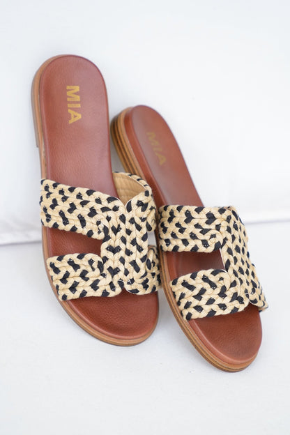 MIA Braided Slip-On Sandal