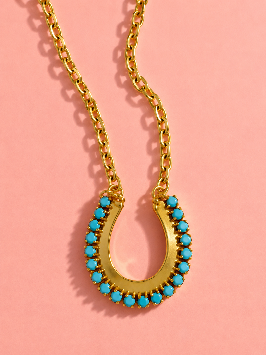 Yochi Horseshoe Necklace