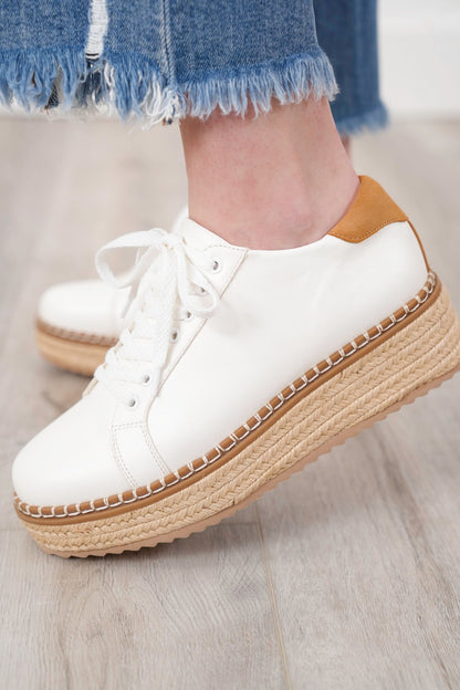 Yellow Box "Misty" Platform Espadrille Sneaker