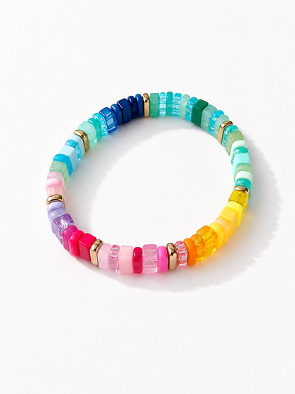 Colorful Beaded Candy Bracelet
