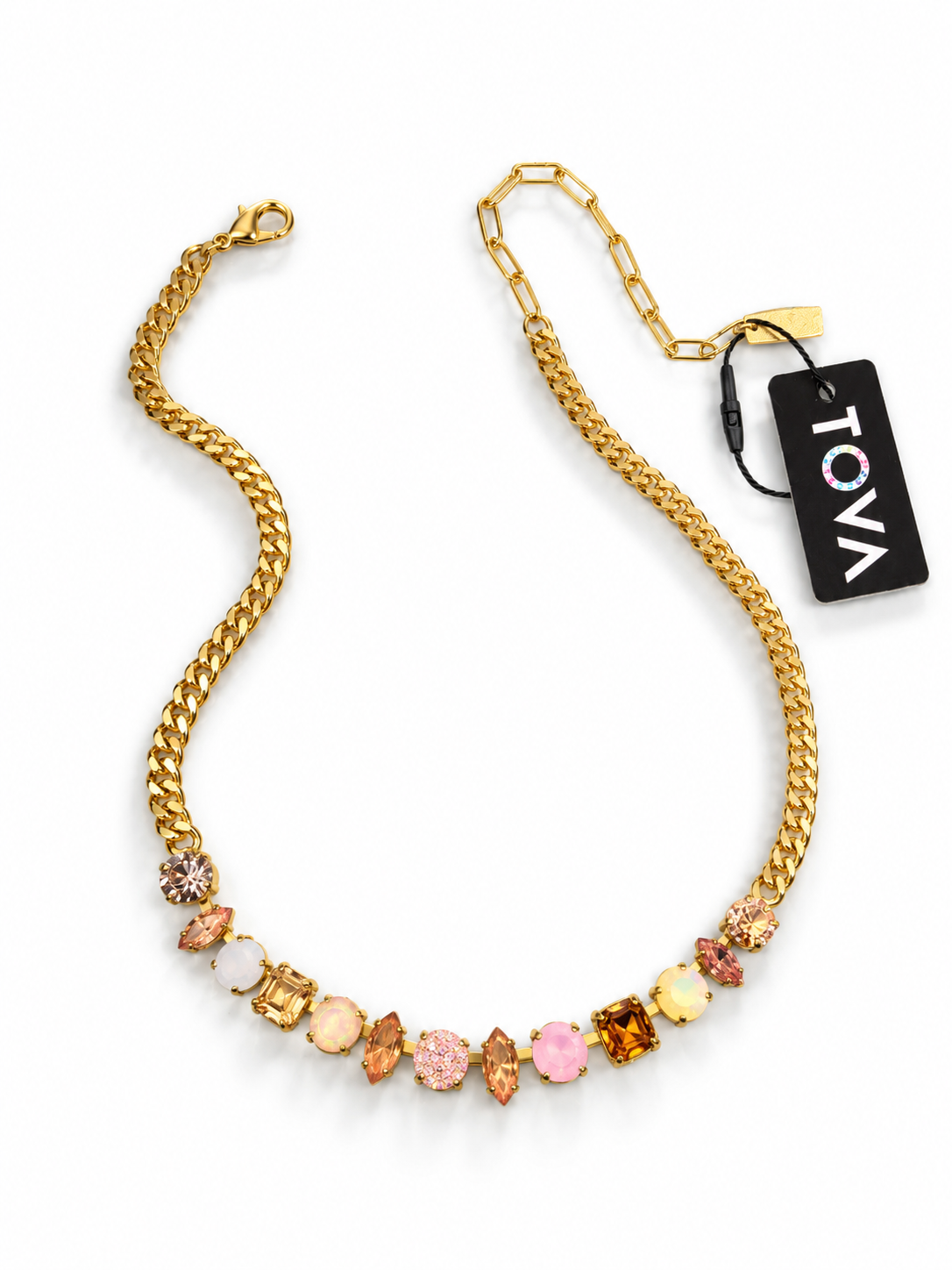 Neutral Mixture TOVA FP Launch Mini Riya Necklace In Neutral Mix – Freckled Poppy