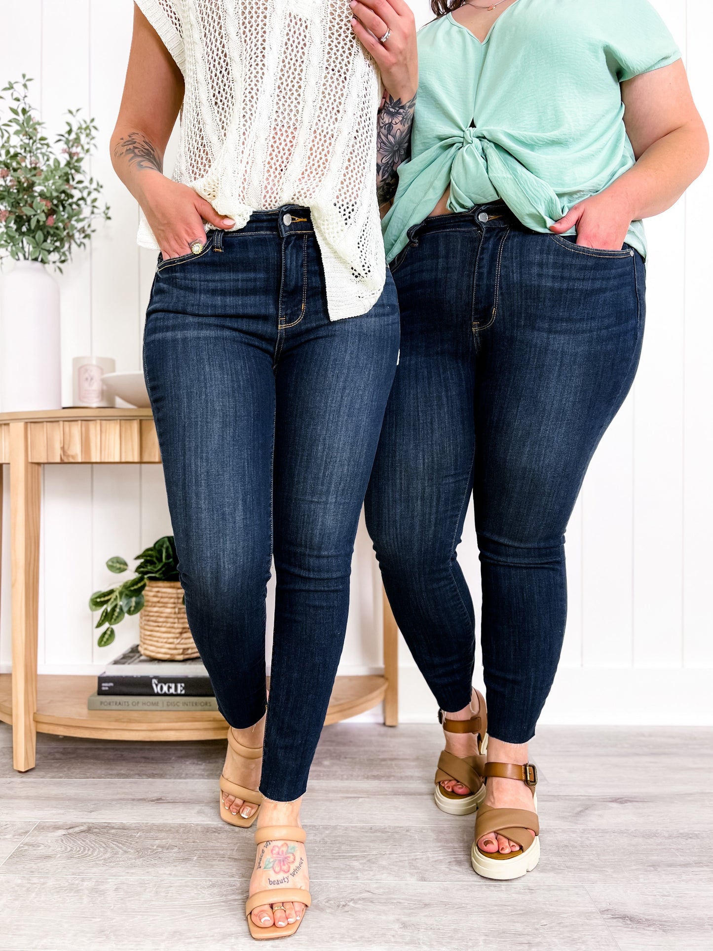Judy Blue Hey Jude Non-Distressed Skinny Jeans