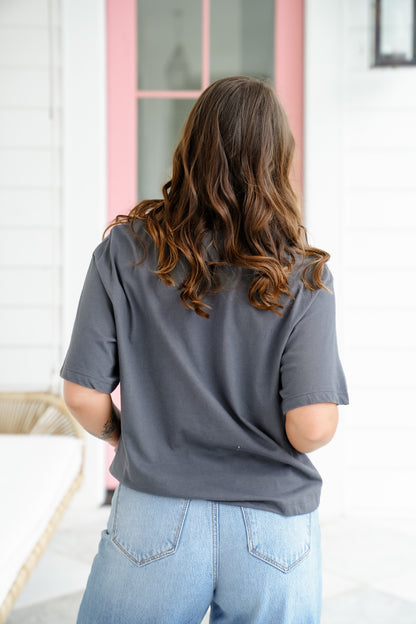 Plus/Reg Short Sleeve "Who's Afraid Of Little Old Me" Graphic Tee