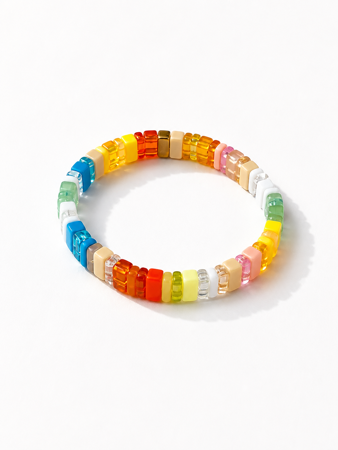 Colorful Beaded Candy Bracelet