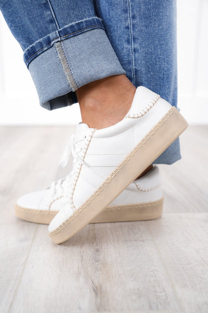 Corky's "Friend Zone" Vibrant Stitched Sneakers