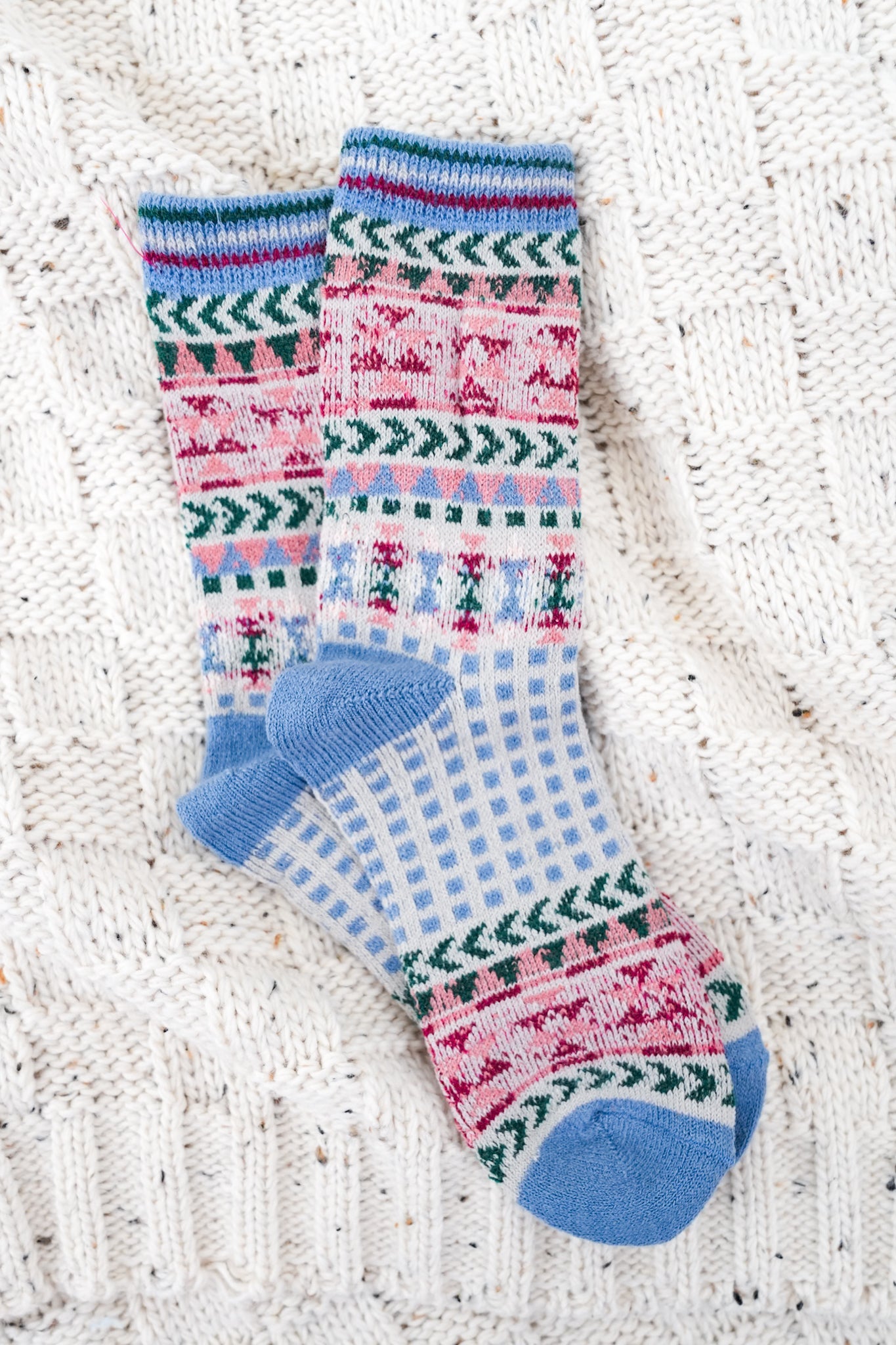 Restock! Geometric Graphic Crew Socks