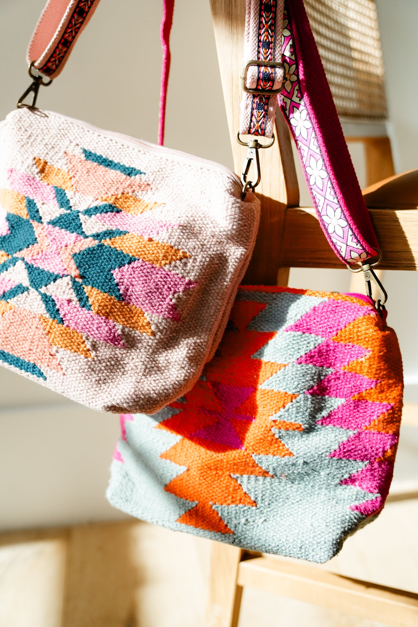 Multi-Color Aztec Crossbody
