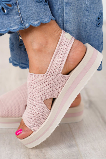 Yellow Box "Martie" Open-Toe Sling Back Sandals