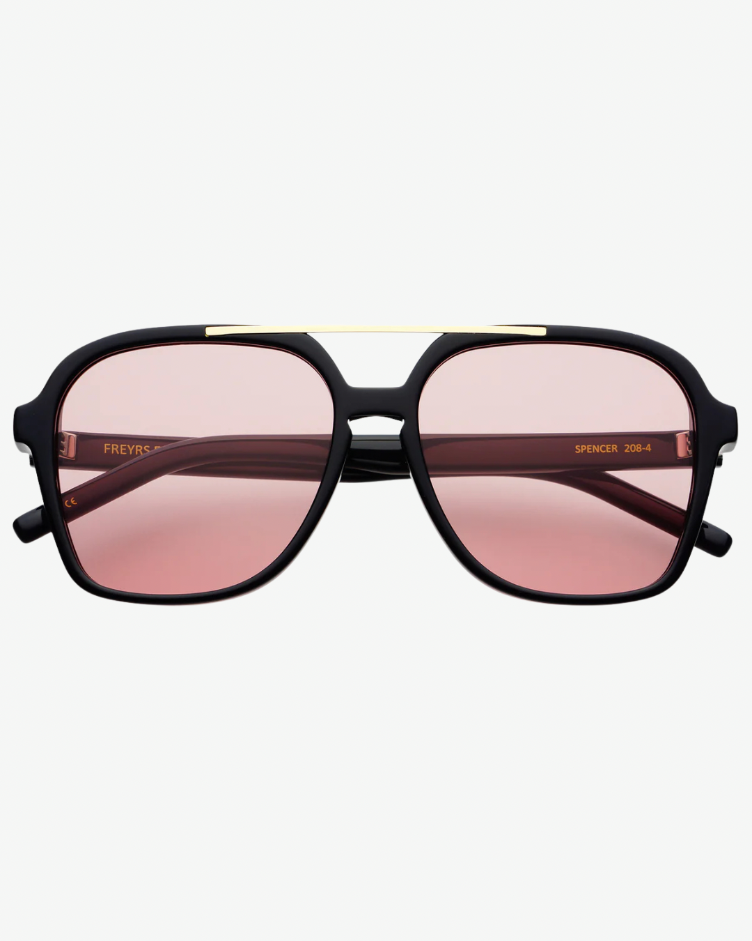 Freyrs Spencer Rose Aviator Sunglasses