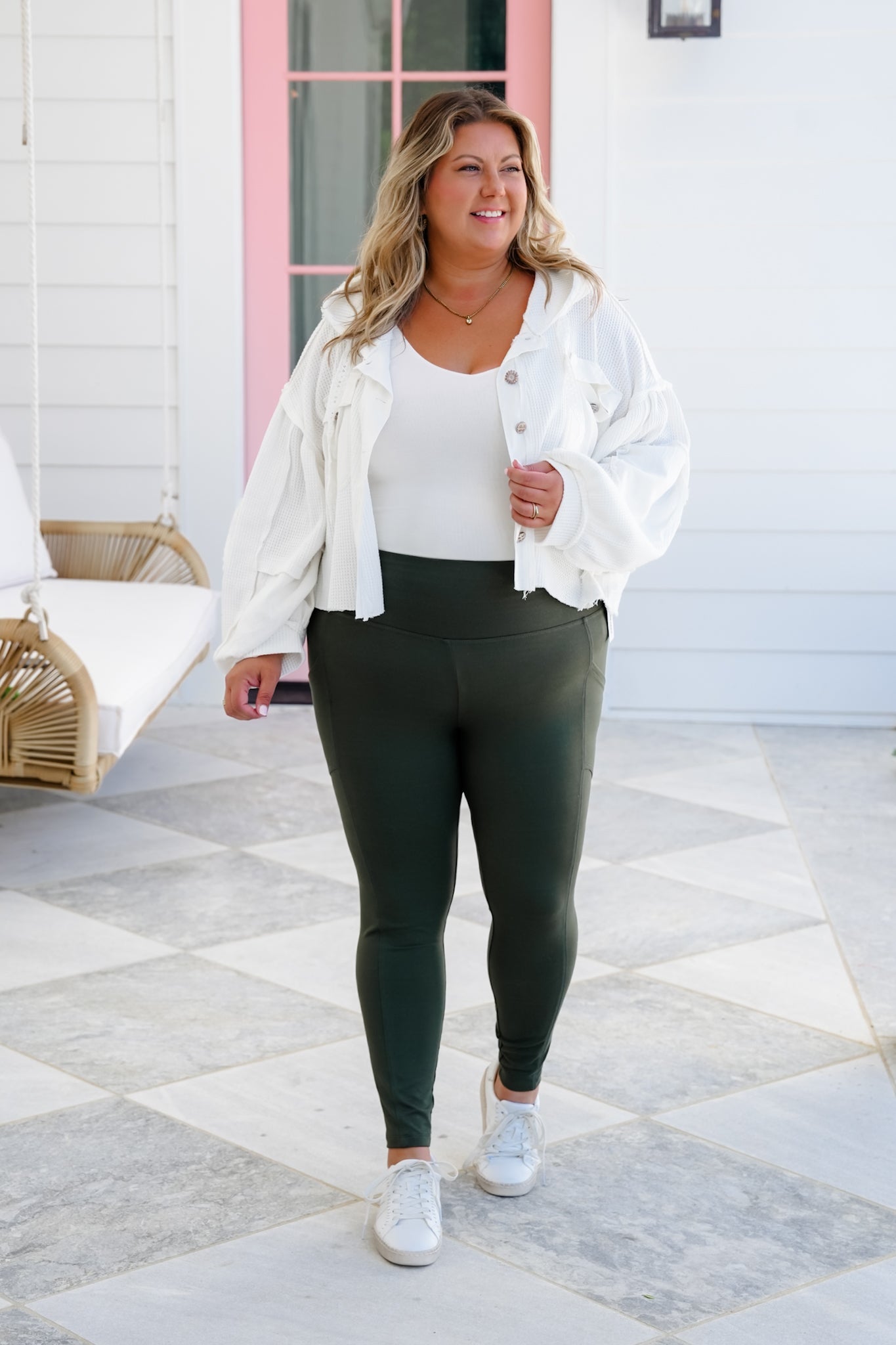 Door Buster! PLUS/REG Zenana Brushed Microfiber Full Length Leggings