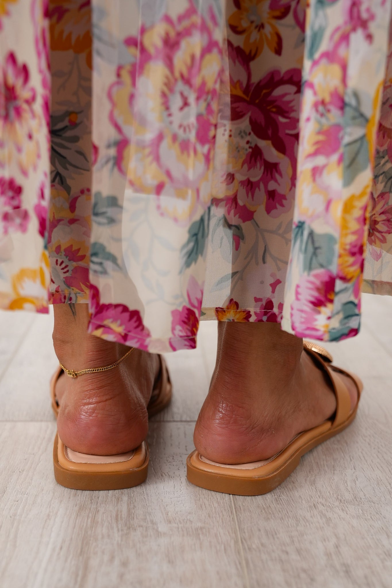Corky's "Ring Around The Rosie" Slide Sandal with Buckle