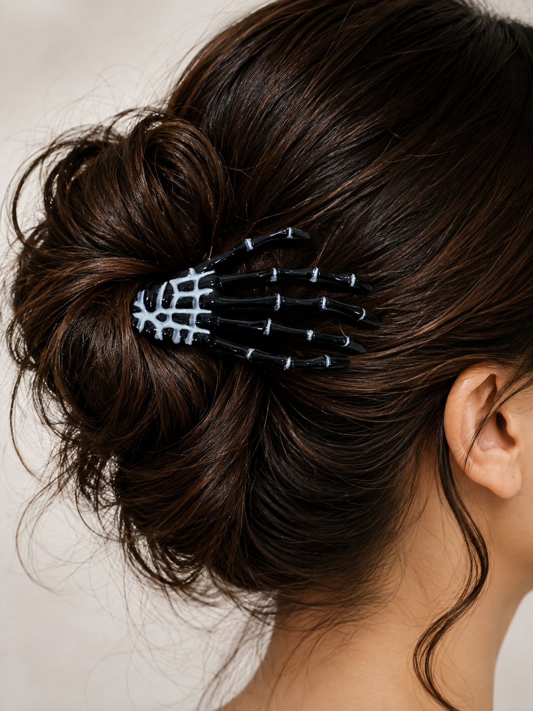 Halloween Skeleton Hair Clip