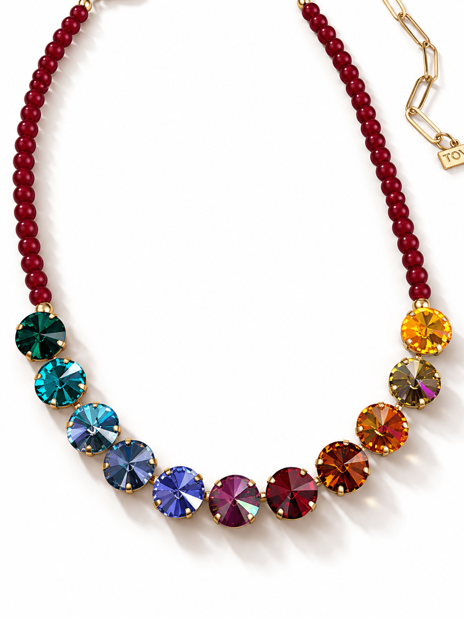 TOVA FP Launch Alexandra Necklace In Velvet Fairy - Freckled Poppy