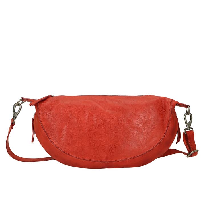 Restock! Latico Callie Leather Sling Bag - Freckled Poppy