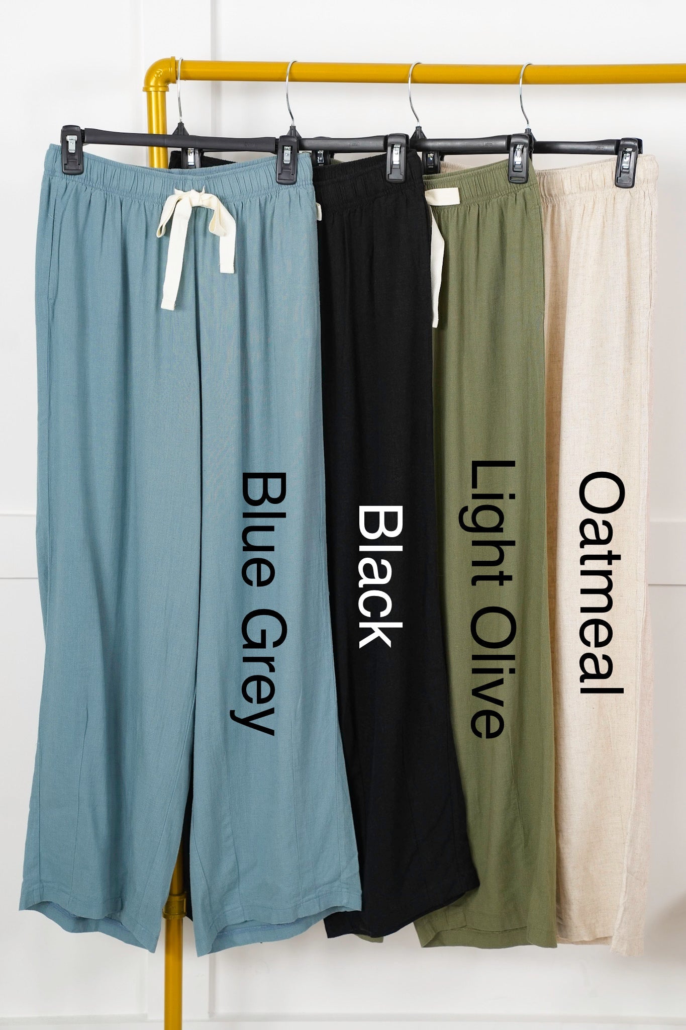 Door Buster! Zenana Drawstring Linen Pants