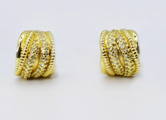 Treasure Jewels Crystal Royale Earrings