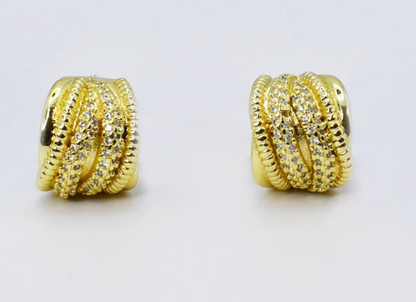 Treasure Jewels Crystal Royale Earrings