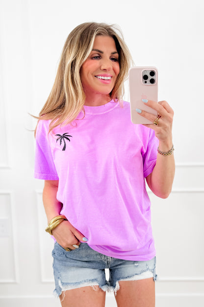 Plus/Reg Short Sleeve "Travel, Beach, Repeat" Graphic Tee