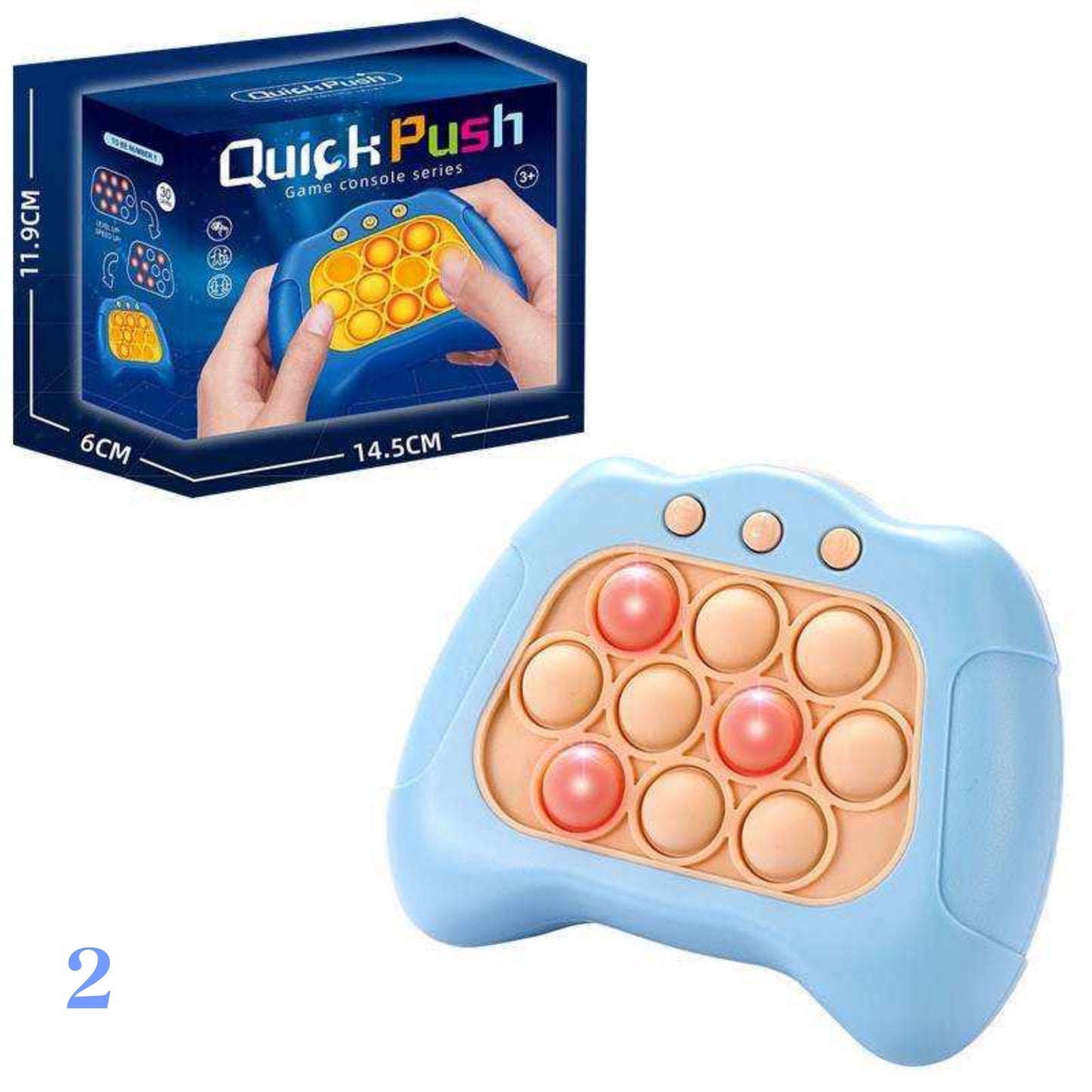 Handheld Memory Pop It Game