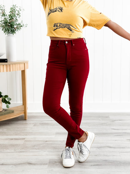 Judy Blue Scarlet Letter High Rise Tummy Control Skinny Jeans