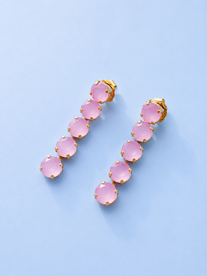 TOVA Oakland Opal Crystal Drop Earrings