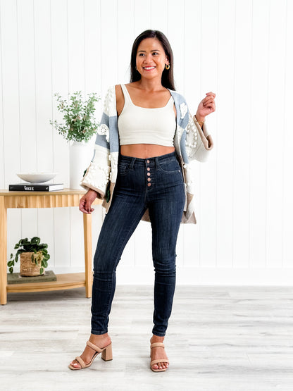 Judy Blue Penny Lane Dark Wash High Rise Skinny