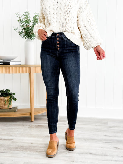 Judy Blue Penny Lane Dark Wash High Rise Skinny