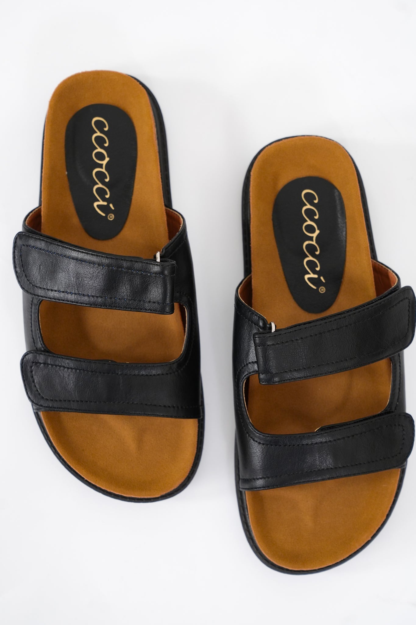 Double Strap Velcro Sandals
