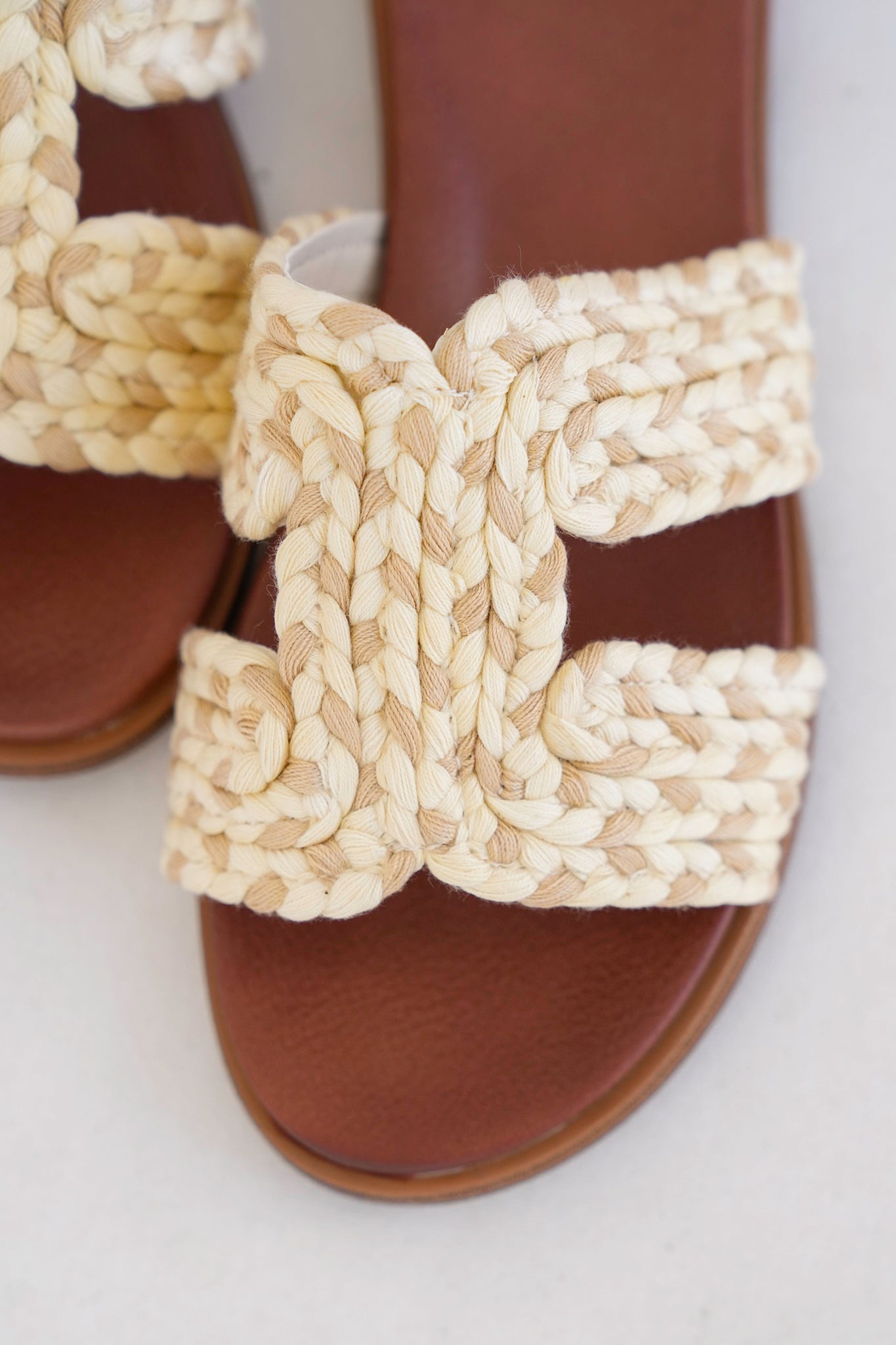 MIA Braided Slip-On Sandal