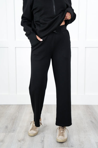 Door Buster! Plus/Reg High Elastic Waist Cropped Pants