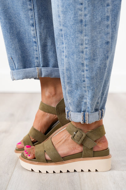 New Color! MIA Chunky Platform Sandals