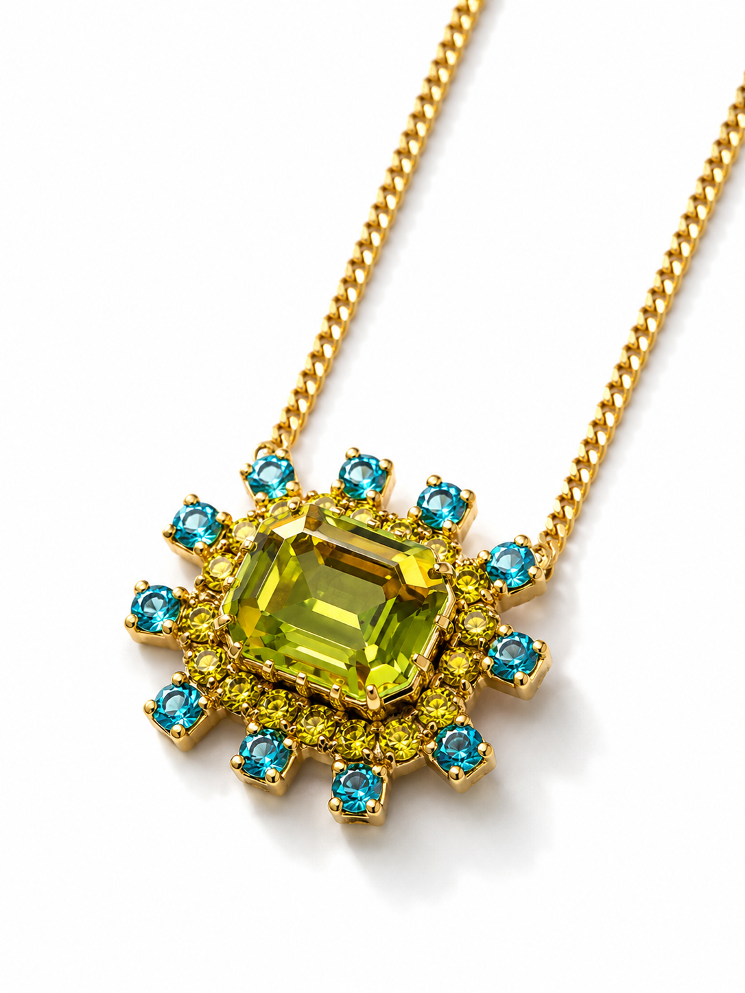 TOVA Sisi Crystal Pendant Necklace