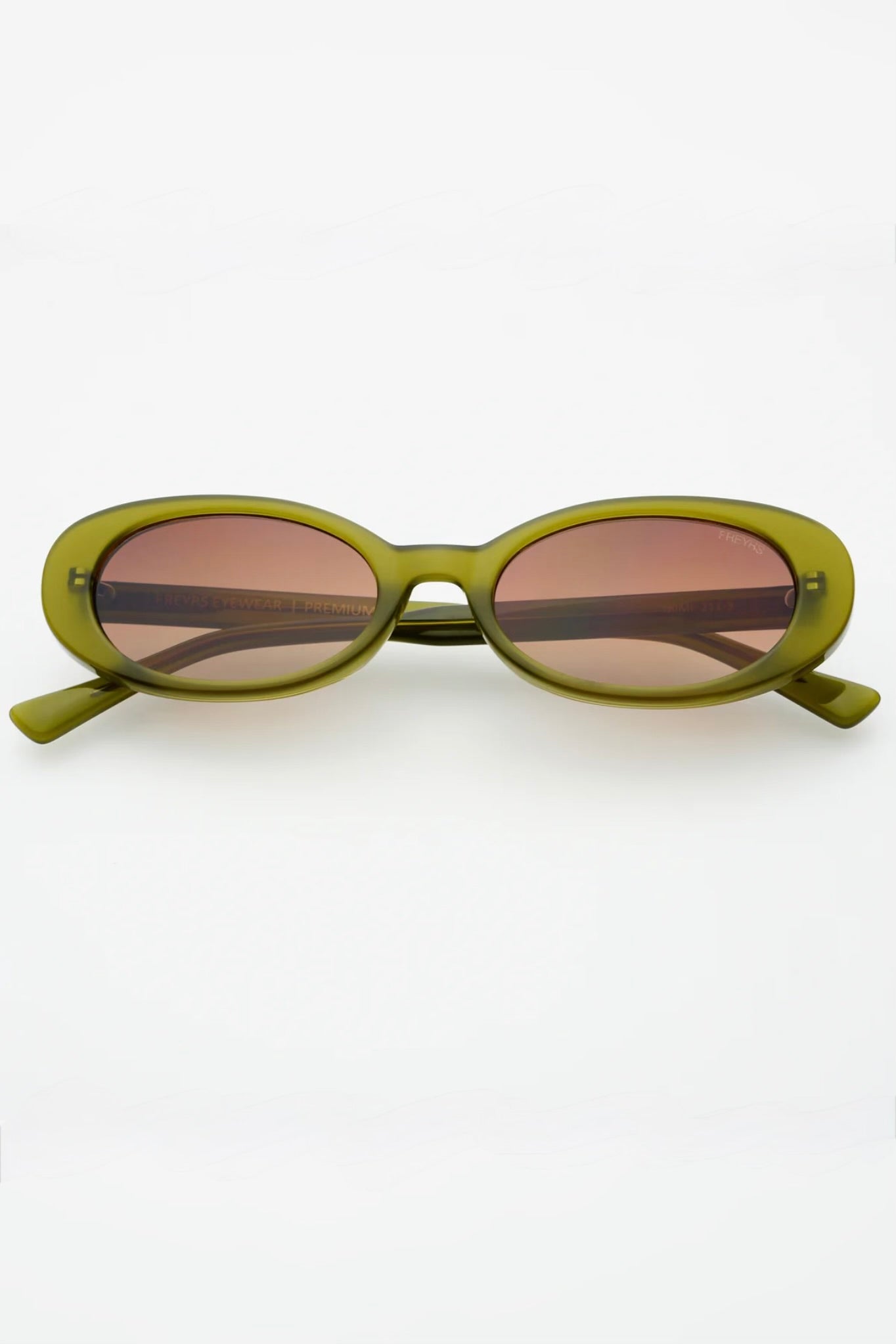 Freyrs Mimi Acetate Oval Sunglasses
