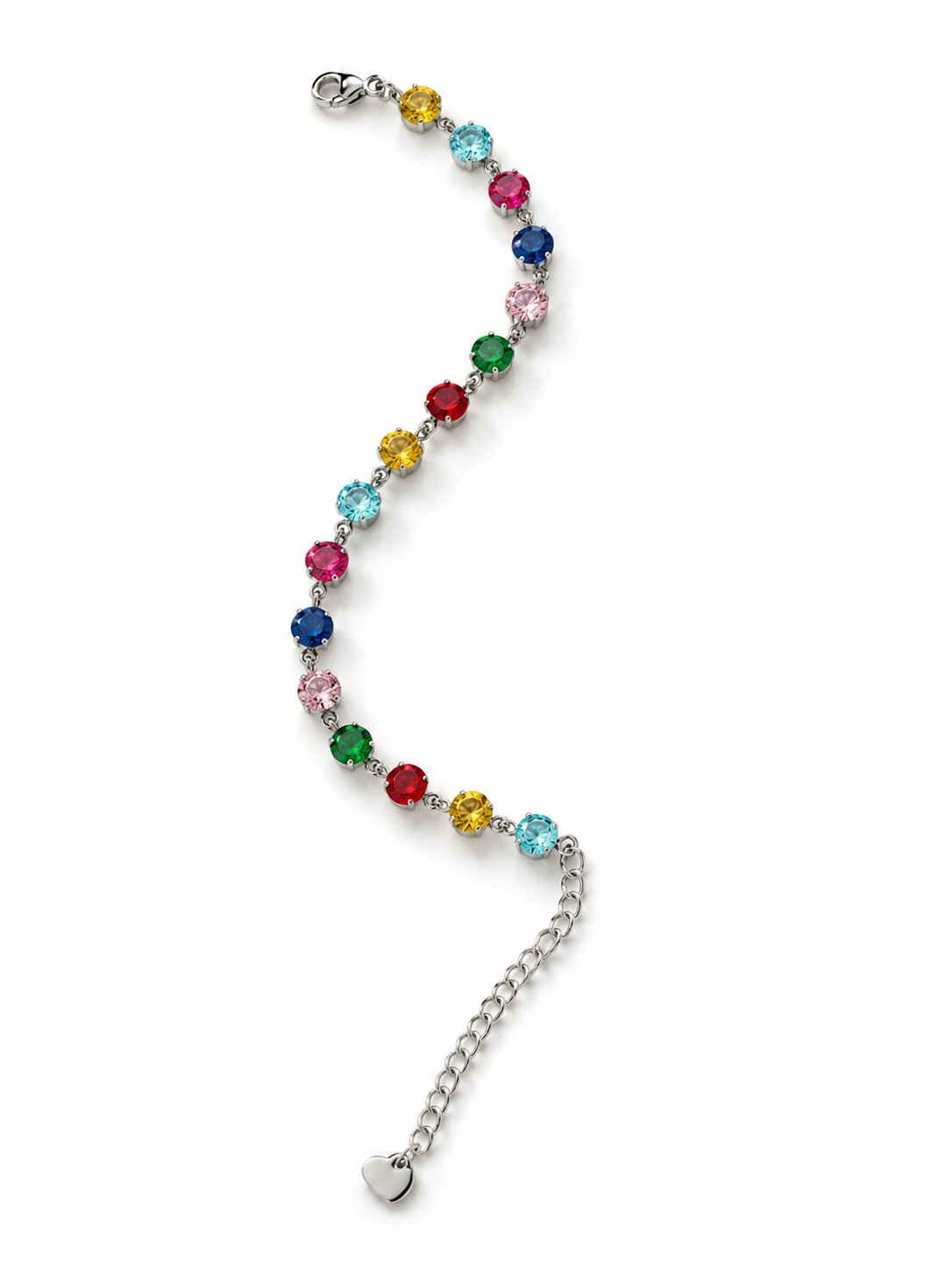 CZ Gemstone Tennis Bracelet