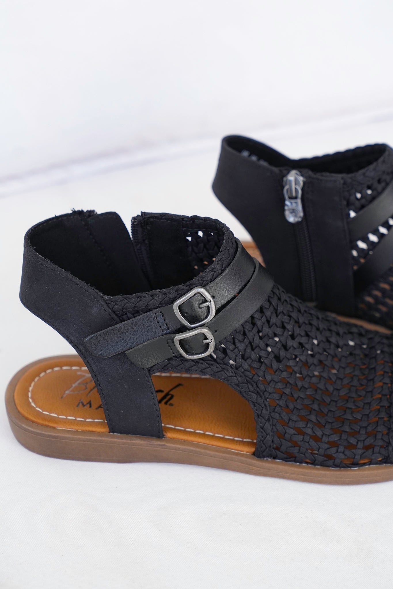 Restock! Blowfish Woven Gladiator Flat Sandals