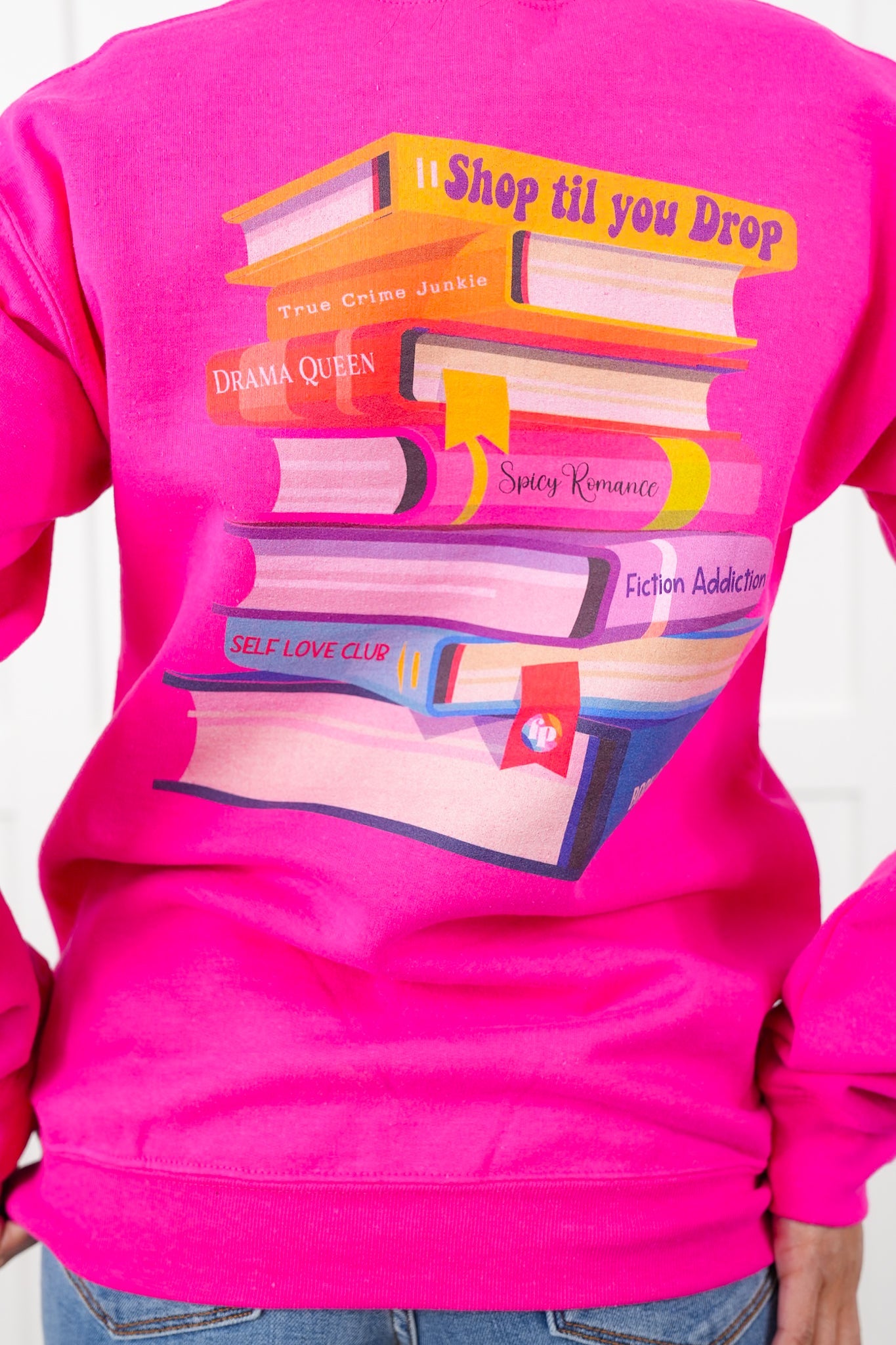 Plus/Reg Long Sleeve "Sorry I Can't" Graphic Sweatshirt
