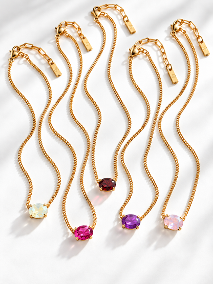 TOVA Iza Crystal Necklace
