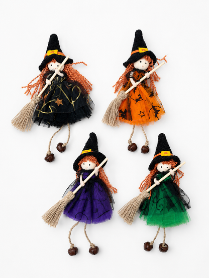 Hanging Halloween Witch Doll